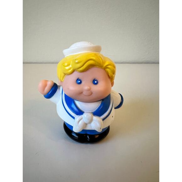 Little Tikes Chunky Toddle Tots Sailor Boy Blonde Figure Toy - Picture 1 of 4